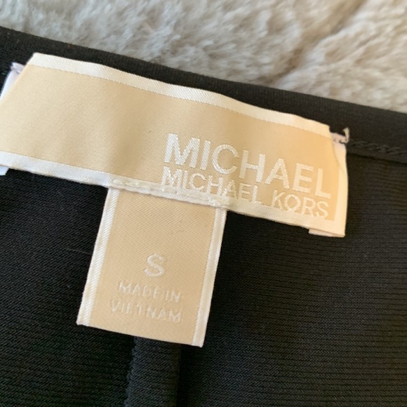 Michael Kors asymmetrical black and gold dress - Picture 4 of 8